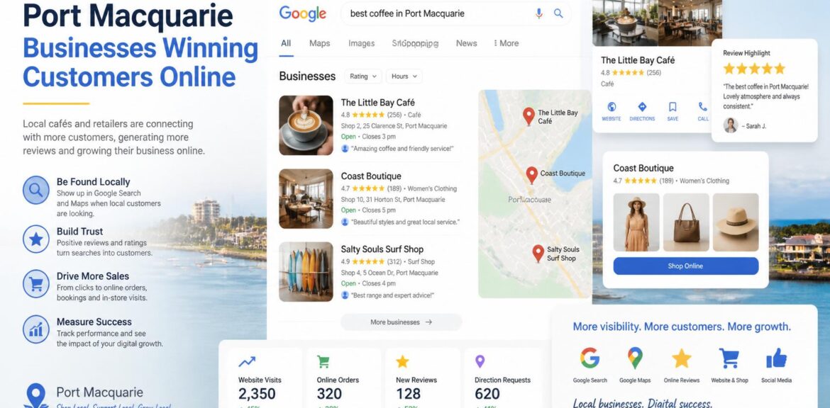 How Port Macquarie Cafés and Retailers Are Winning Customers Online
