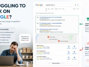 small businesses struggling to rank on Google
