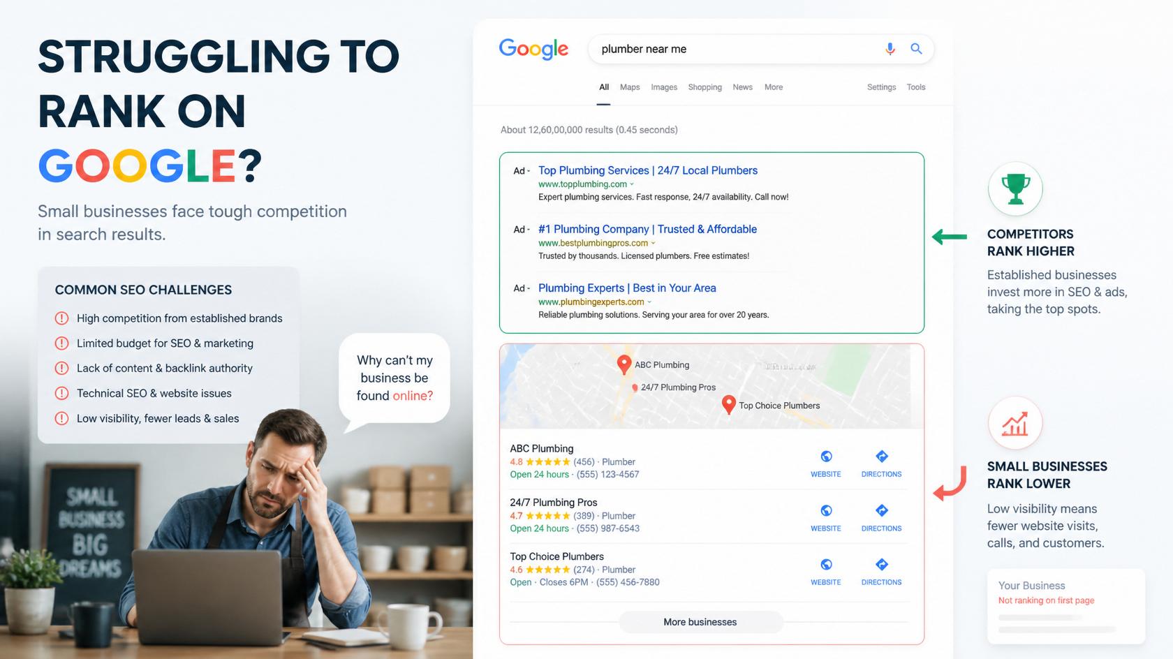 The Real Reasons Wollongong Small Businesses Don't Rank on Google